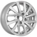 KDW KD1430 5,5x14 4x100 ET40 60,1 Silver Painted