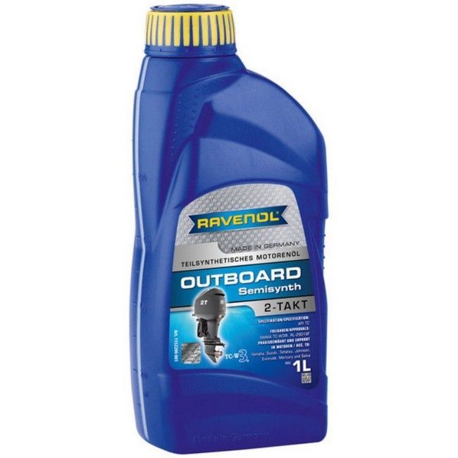 Ravenol Outboardoel 2T teilsynth API TC полусинтетическое 1 л 1152200-001